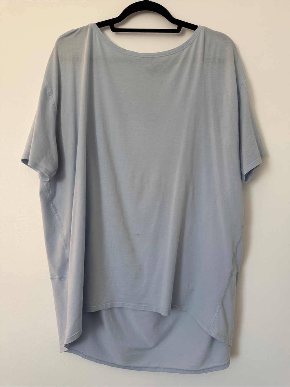 Lululemon Blue Back in Action short sleeve size 10